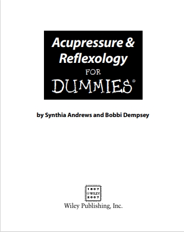 Acupressure  Reflexology For Dummies