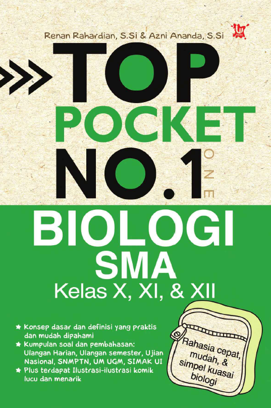 TOP Pocket No. 1 Biologi SMA Kelas X, XI, & XII