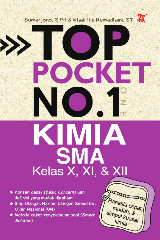 TOP Pocket No. 1 Kimia SMA Kelas X, XI, & XII