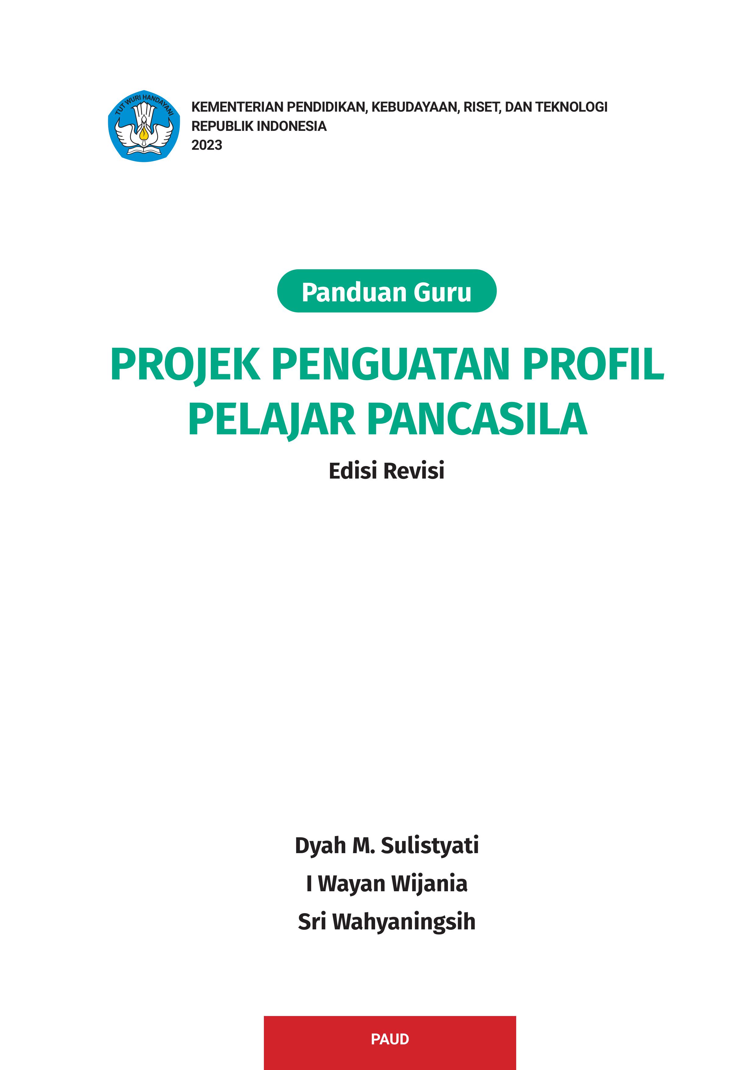 Projek Penguatan Proil Pelajar Pancasila (Edisi Revisi)