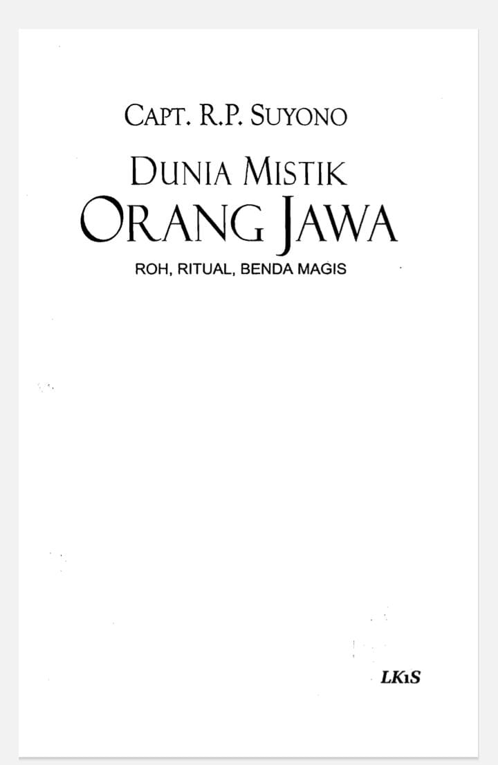 dunia mistik orang jawa