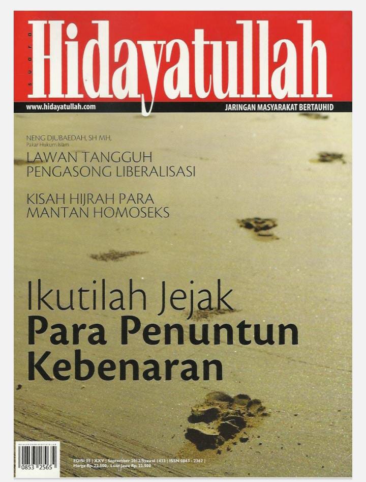 Majalah Hidayatullah Edisi Ikutilah Jejak Para Penuntun Kebenaran
