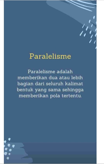 Kalimat Efektif-Paralelisme
